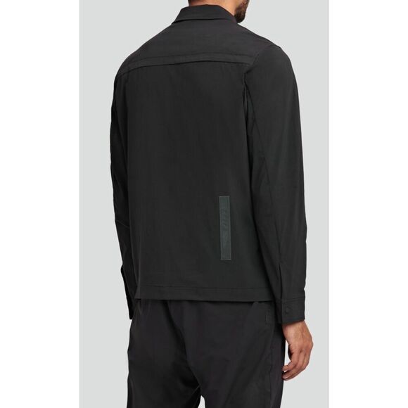 NWOT MAAP Ultra Minimalist Motion Long Sleeve Zip Up Black Shirt Men’s XXL - Picture 3 of 16